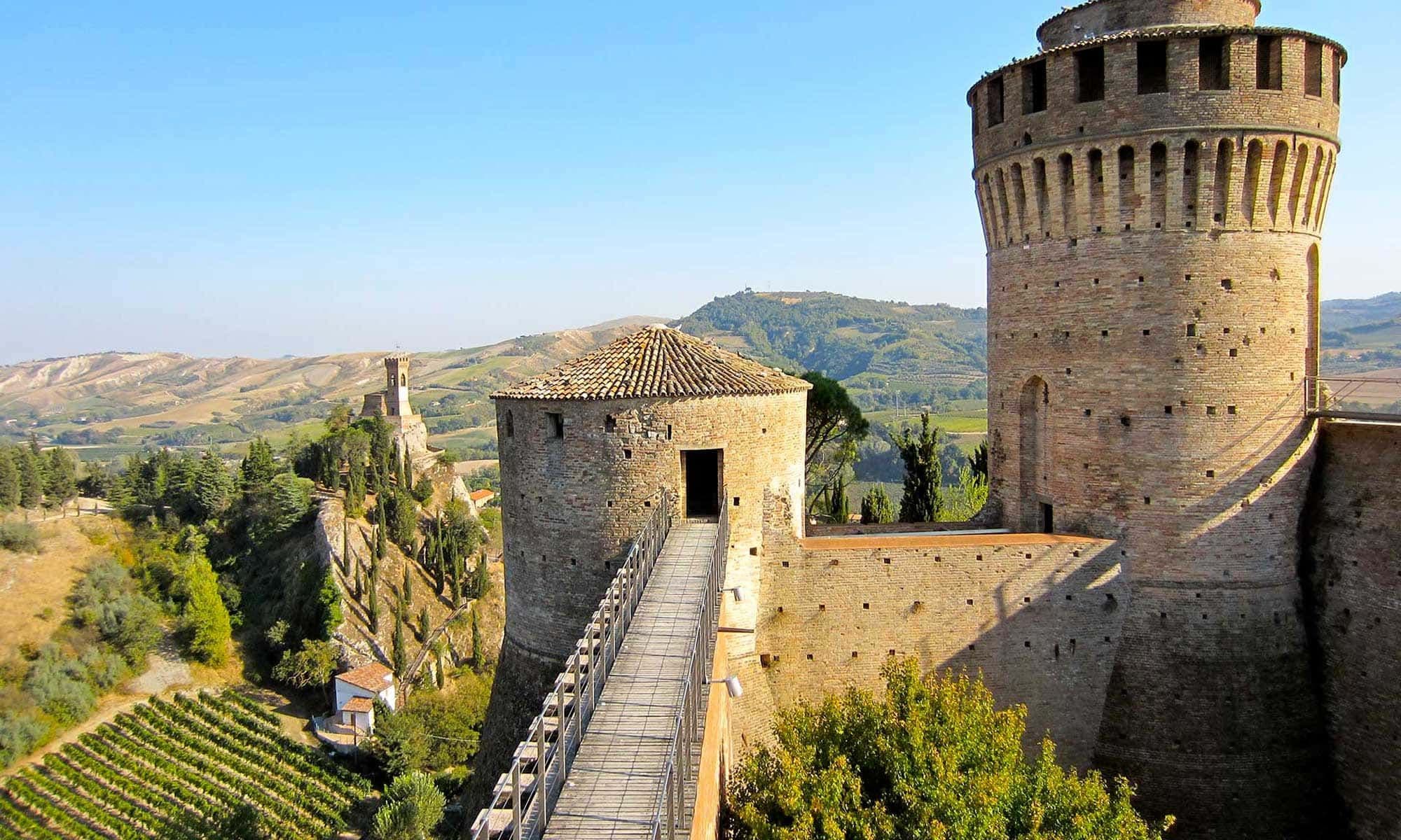 Brisighella: A medieval village among gypsum hills and ancient olive trees